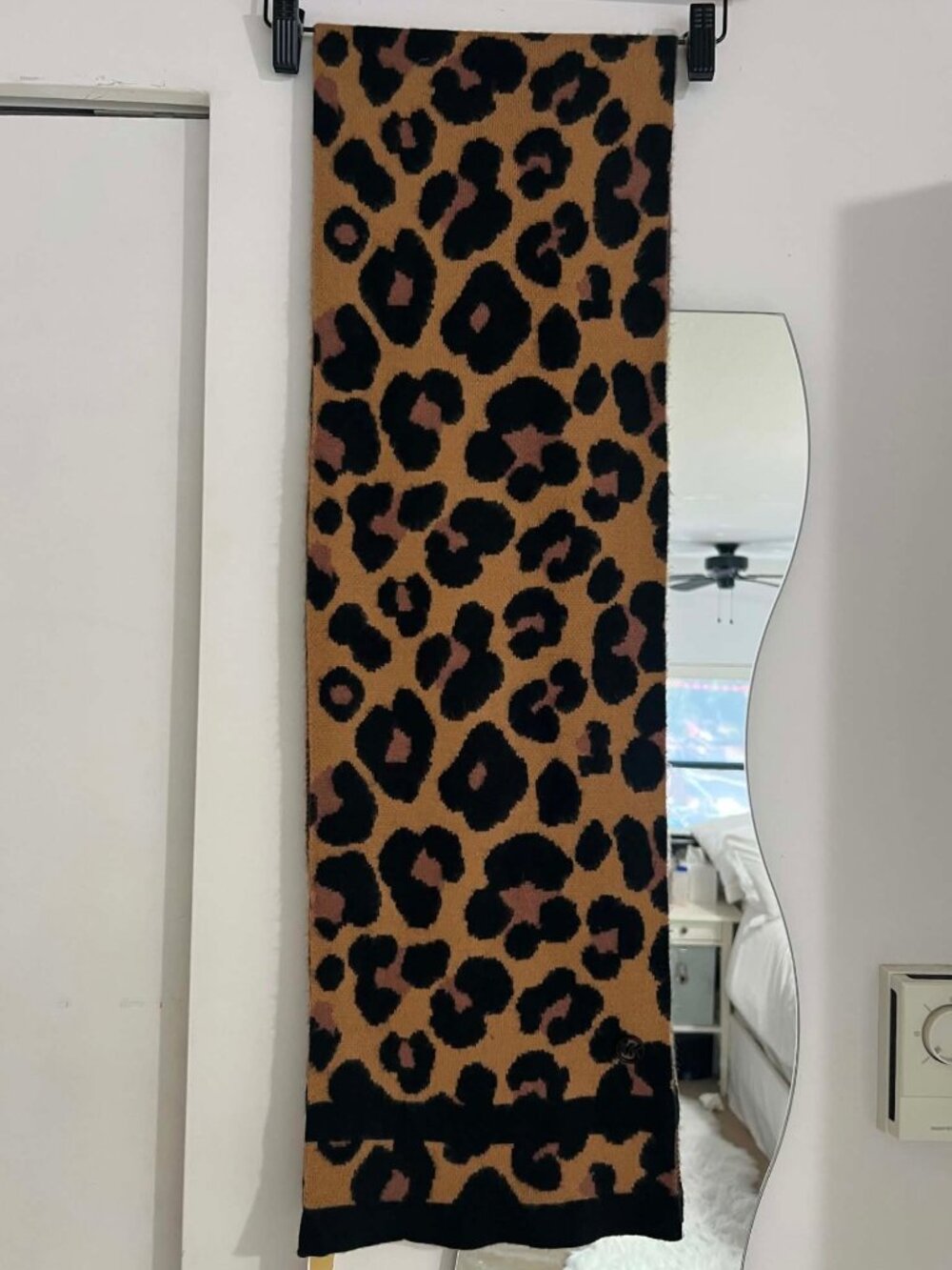 Michael Kors leopard print scarf